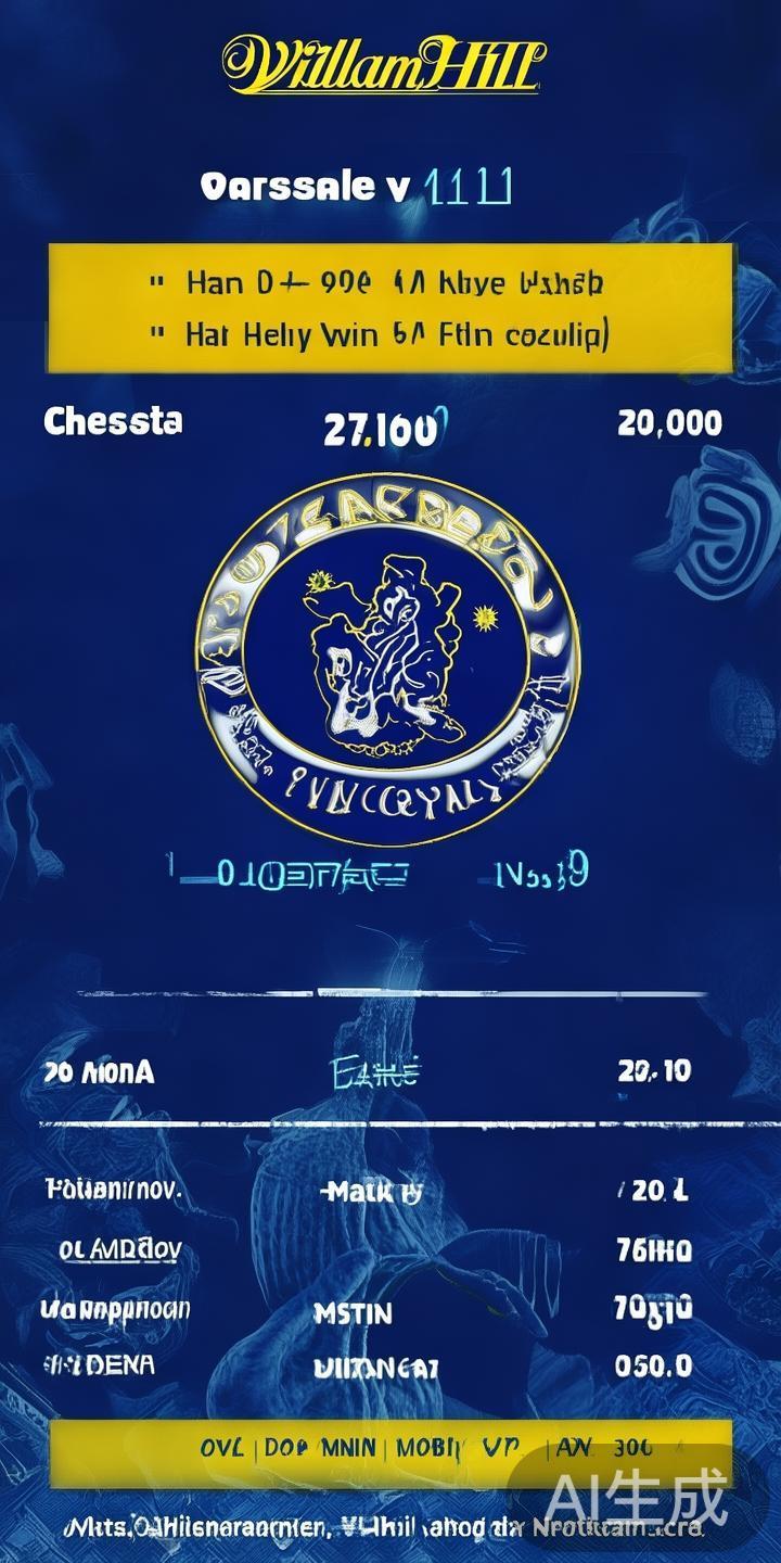 威廉希尔平台对于切尔西的最新赔率反映了市场的整体预