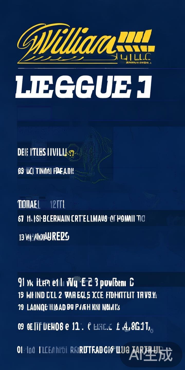 威廉希尔提供的法甲联赛最新数据与全面分析详解 近年来,法甲联赛凭借其激烈的比赛场面和不断涌现的新